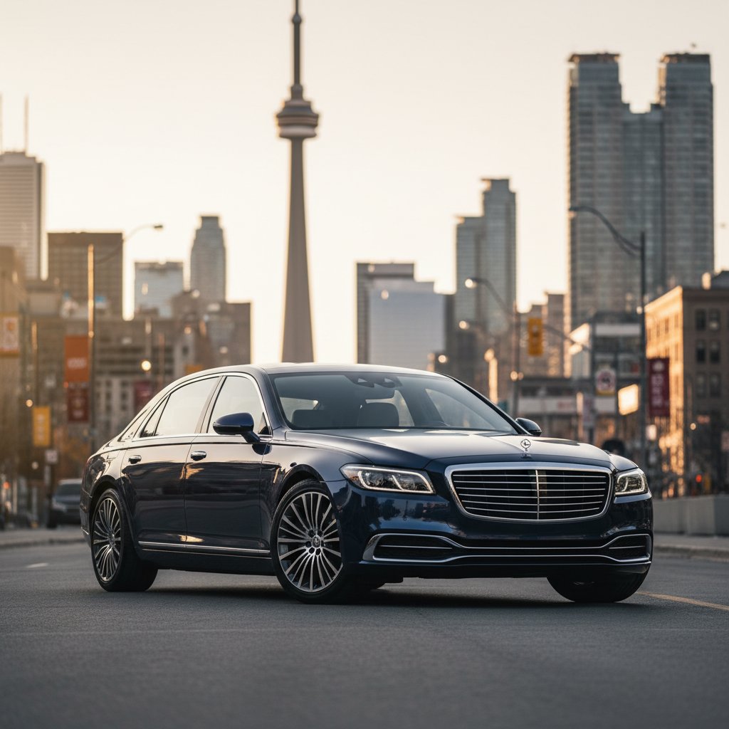 Car rental service in Toronto with modern vehicle fleet